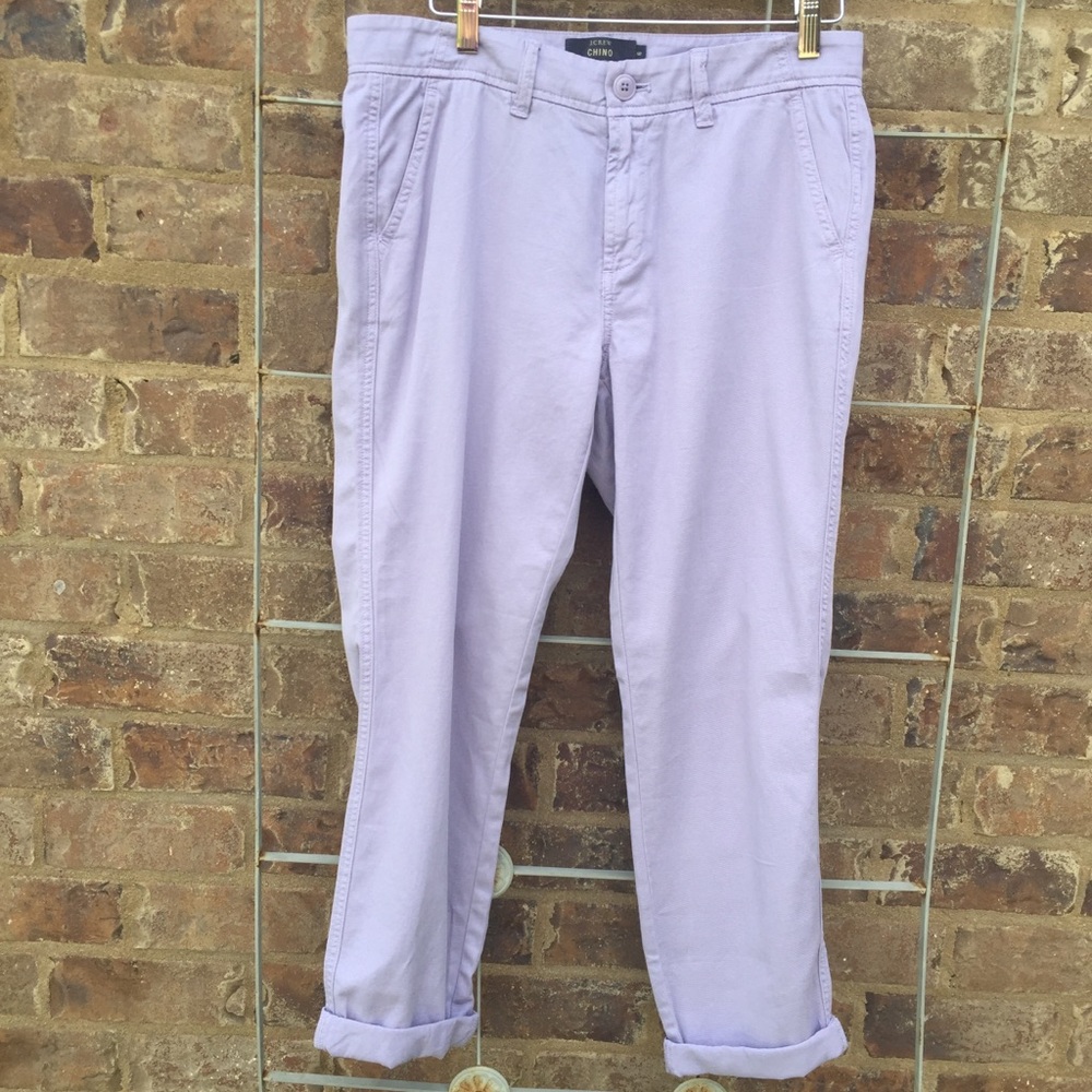 J.Crew Mid Rise Slim Boy Chino Pants Size6